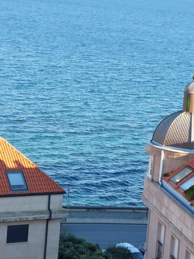 Apartamento Con Vistas Al Mar Y Playa Enfrente Ribeira Exteriör bild